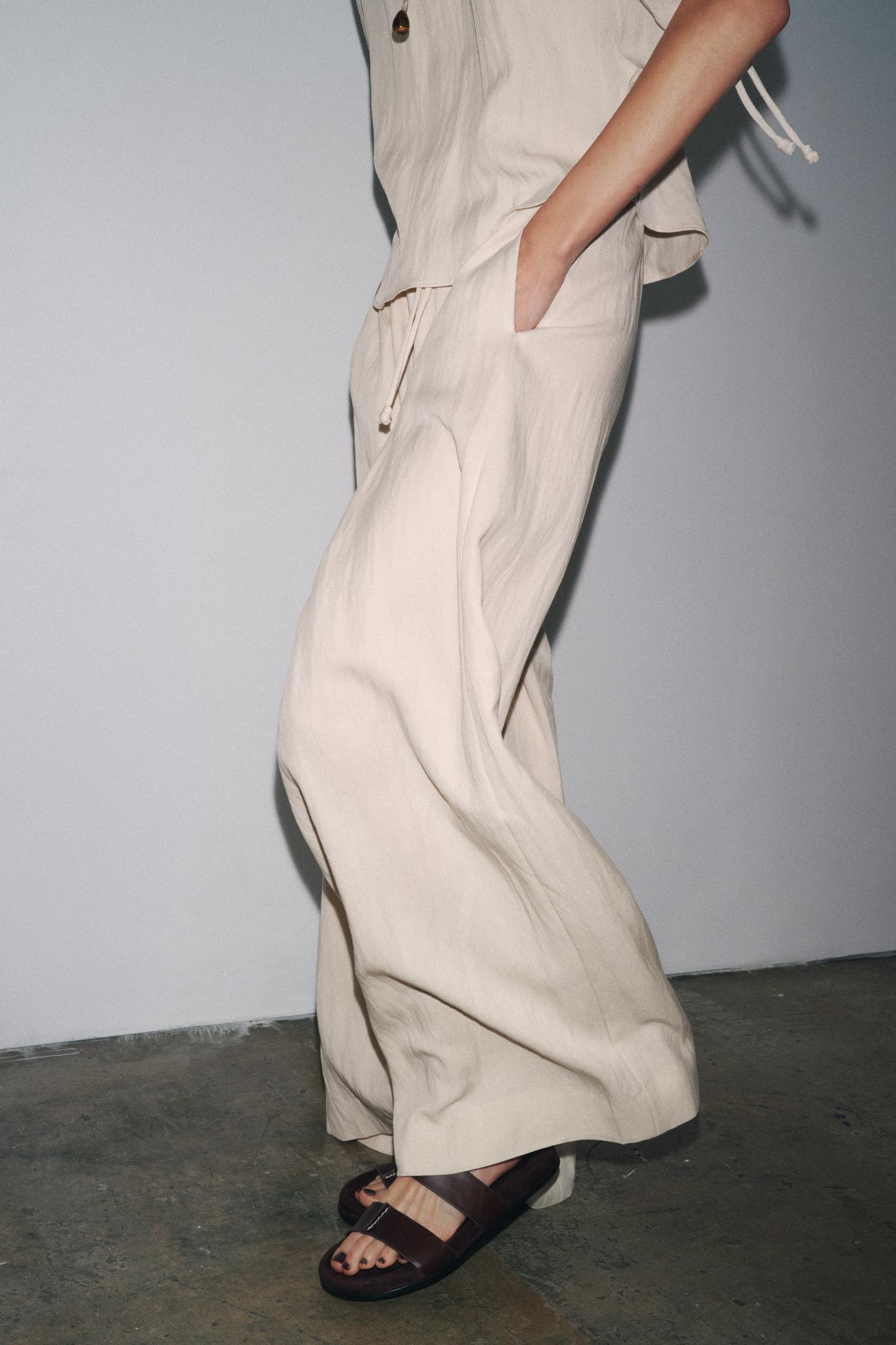 ZW COLLECTION FLOWING PYJAMA TROUSERS