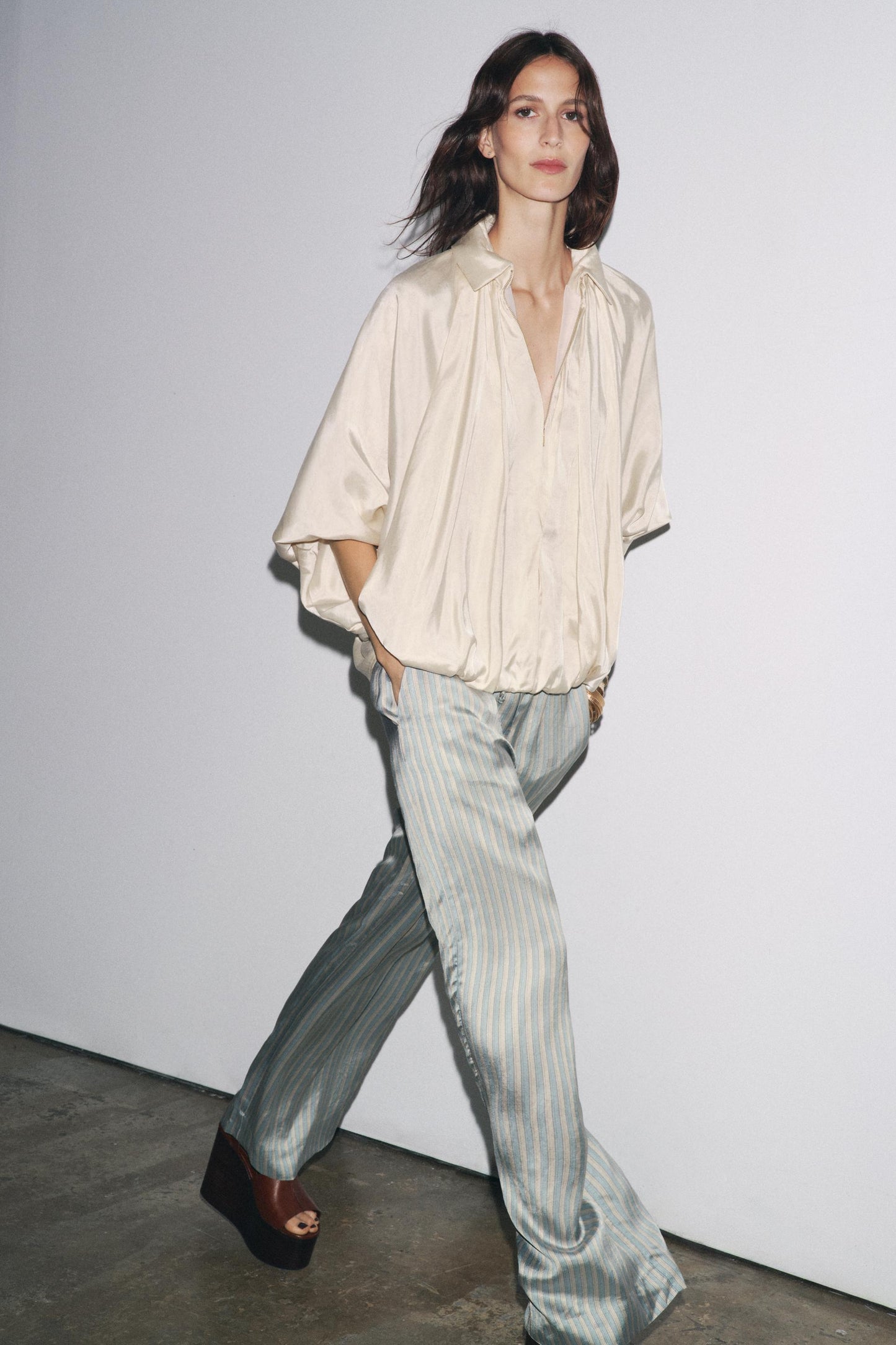 PUFFED BOMBER JACKET - ZW COLLECTION