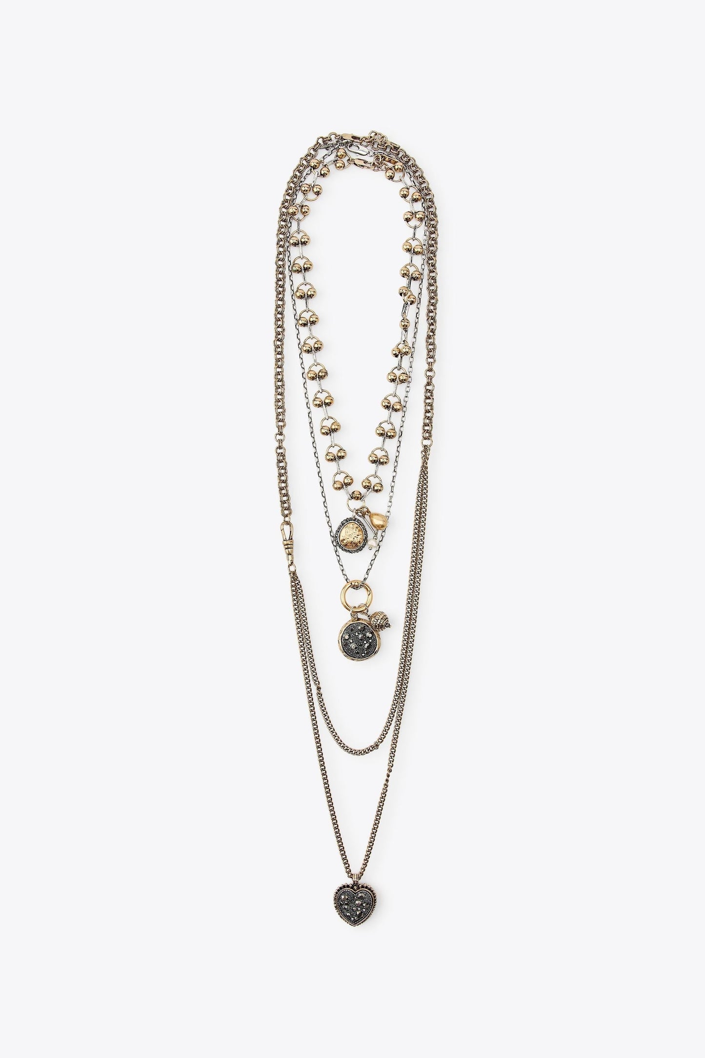 3-PACK OF ASSORTED CHAIN NECKLACES WITH COINS